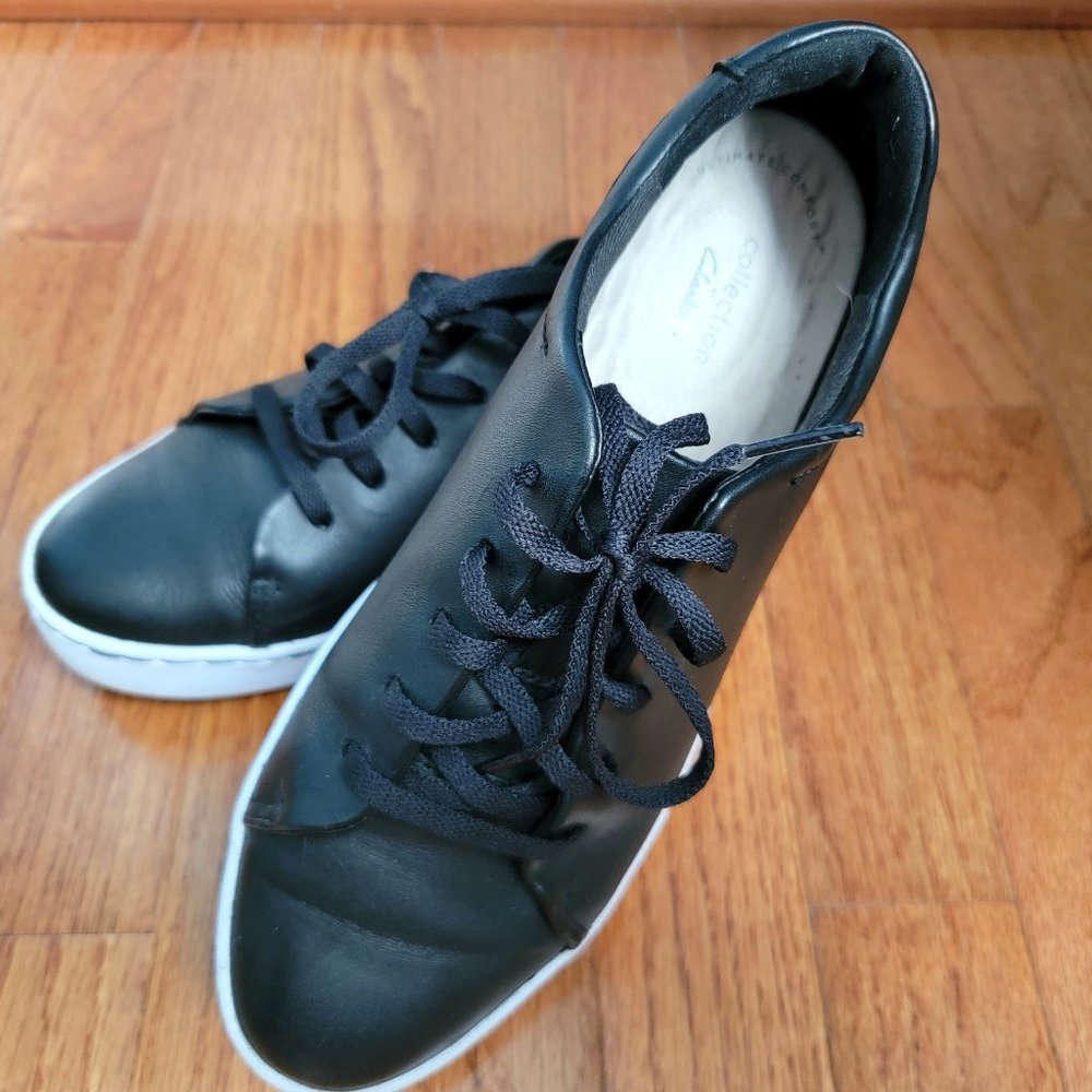 Clark's black sneaker